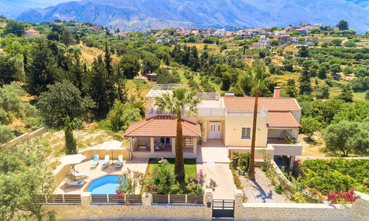 Villa Di Palma Heated Pool Koufi 외부 사진