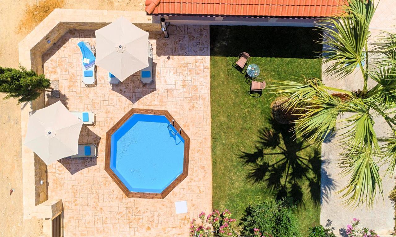 Villa Di Palma Heated Pool Koufi 외부 사진