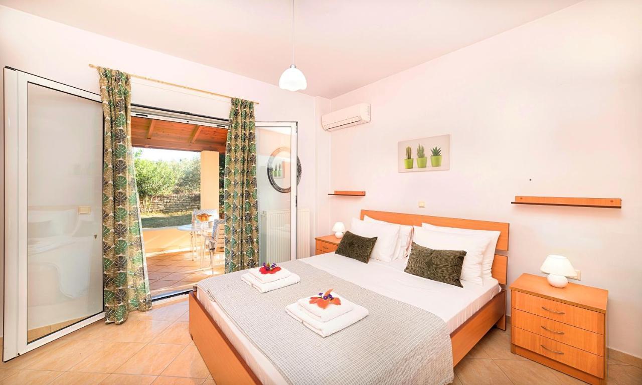Villa Di Palma Heated Pool Koufi 외부 사진