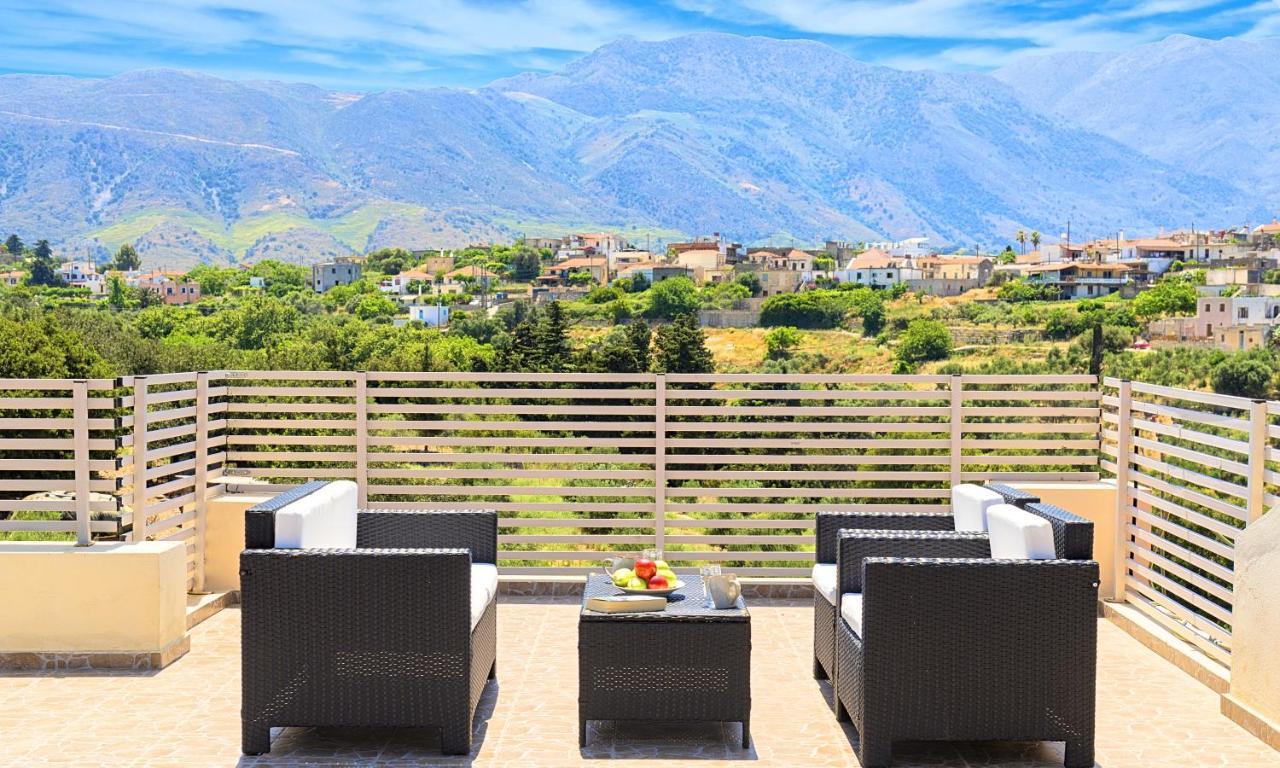 Villa Di Palma Heated Pool Koufi 외부 사진